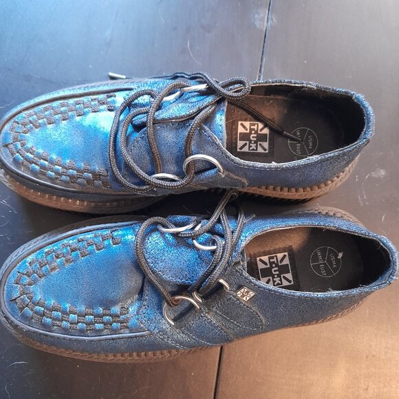 Iconic TUK creepers in metallic blue - Picture 5 of 5